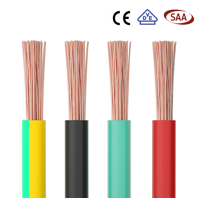 VDE认证H05V-K/H07V-K电线：专为欧洲应用的柔性控制电缆​