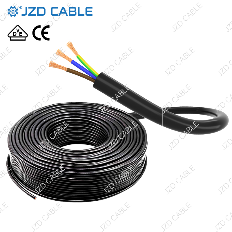 VDE认证 耐磨耐油耐低温 工业橡胶电缆 H05RN-F/H07RN-F