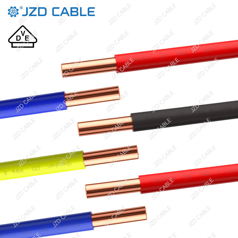 VDE认证H05V-U 300/500V欧盟认证电缆PVC绝缘电线