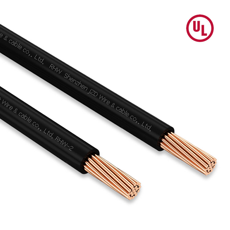 建圳达美标RHH/RHW-2 交联聚氯乙烯绝缘线2000V